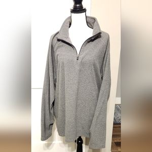 Lnwot Land's End fleece pullover, Mens XXL. Gray.